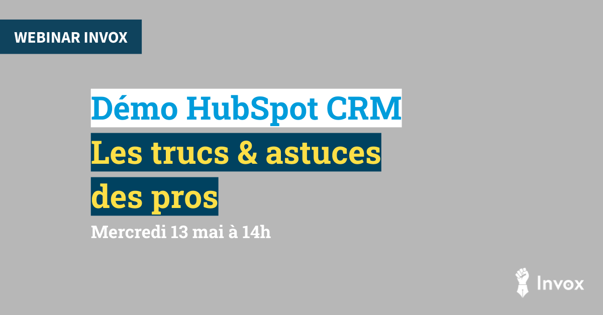 HubSpot Sales & CRM : tour du propriétaire et petites astuces